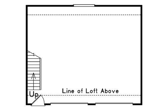 Floor Plan - Main Floor for Colonial House Plan #57-634, 0 bath