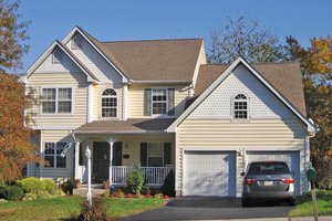 House Plan Design - Exterior - Front Elevation for Country House Plan #1053-60 - 3 bed, 2.5 bath