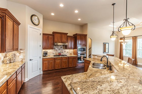 Interior - Kitchen 1 for European House Plan #80-200 - 4 bed, 4 bath