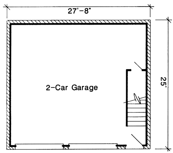 Architectural House Design - Country Floor Plan - Main Floor Plan #410-3572