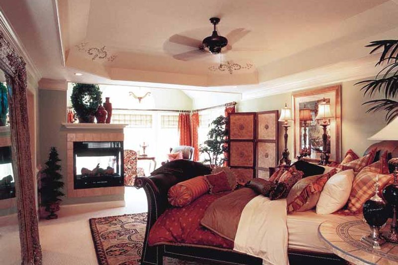 Home Plan - Interior - Master Bedroom for Colonial House Plan #927-393 - 5 bed, 4.5 bath