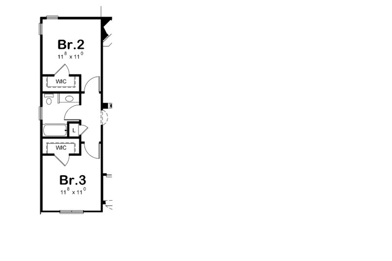 Dream House Plan - Optional Bedroom Layout