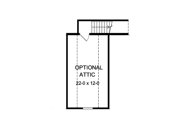 House Blueprint - Floor Plan - Other Floor for Ranch House Plan #1010-28 - 3 bed, 2.5 bath