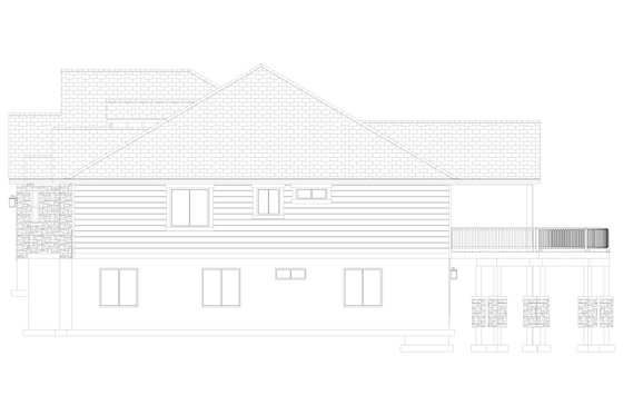 Exterior - Other Elevation for Craftsman House Plan #1060-265 - 3 bed, 2.5 bath