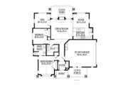 Craftsman Style House Plan - 2 Beds 2 Baths 1249 Sq/Ft Plan #132-528 