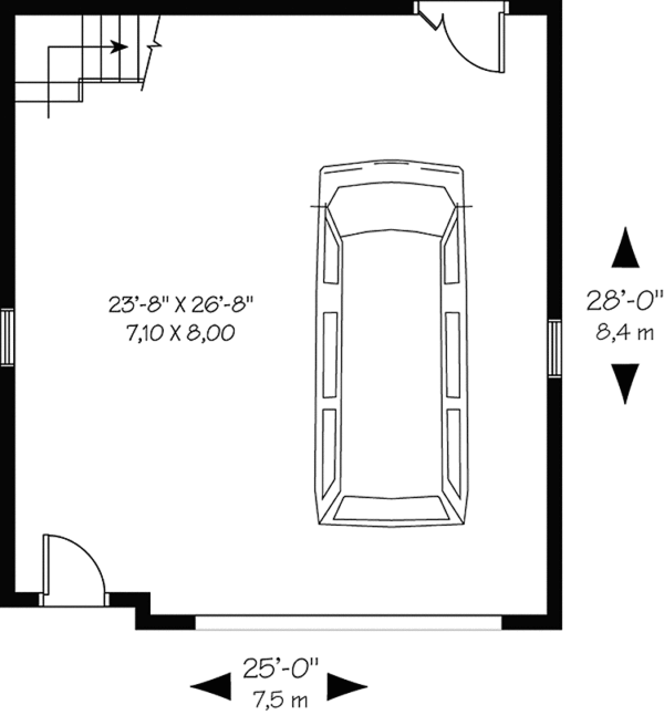 House Design - Floor Plan - Main Floor Plan #23-2475