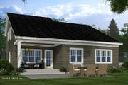 Bungalow Style House Plan - 3 Beds 3.5 Baths 2274 Sq/Ft Plan #51-1350 