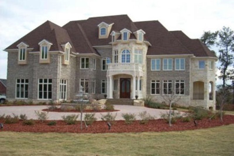 House Blueprint - Exterior - Other Elevation 3 for European House Plan #119-172 - 6 bed, 8.5 bath