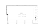 Modern Style House Plan - 0 Beds 0 Baths 1019 Sq/Ft Plan #54-579 