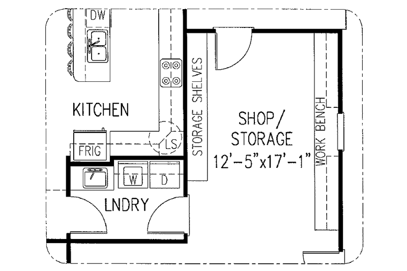 Dream House Plan - Floor Plan - Other Floor for European House Plan #11-261 - 3 bed, 2.5 bath