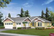 Craftsman Style House Plan - 3 Beds 2 Baths 2159 Sq/Ft Plan #132-337 