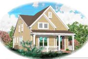 Colonial Style House Plan - 3 Beds 2.5 Baths 2770 Sq/Ft Plan #81-473 
