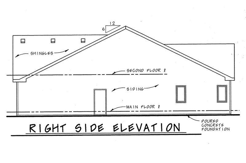 Home Plan - Exterior - Outdoor Living for Traditional House Plan #20-123 - 3 bed, 2 bath