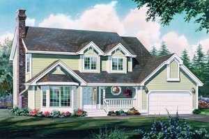 Traditional Exterior - Front Elevation Plan #47-624