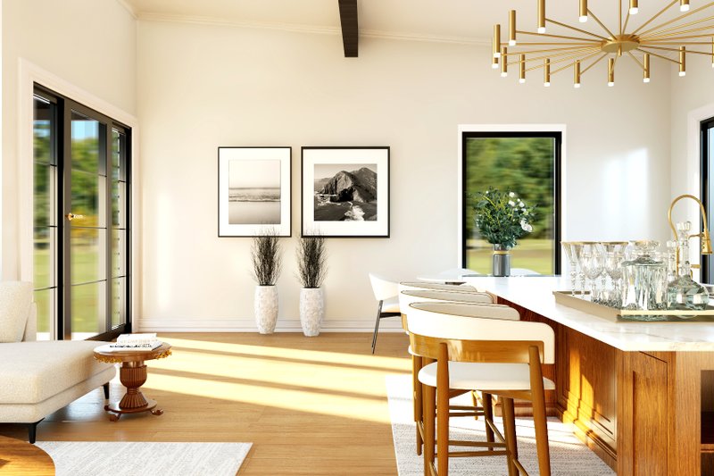 Architectural House Design - Interior - Kitchen 2 for Contemporary House Plan #1064-399 - 3 bed, 2.5 bath