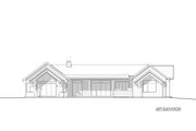 Contemporary Style House Plan - 4 Beds 4 Baths 3490 Sq/Ft Plan #1042-25 Exterior 