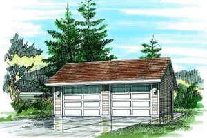 Traditional Exterior - Front Elevation Plan #47-507