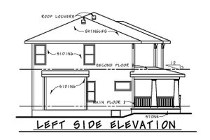 Left Side Elevation