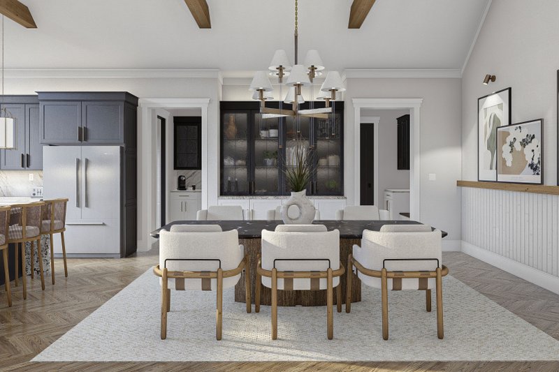 Home Plan - Interior - Dining Room for Cottage House Plan #455-299 - 3 bed, 2.5 bath