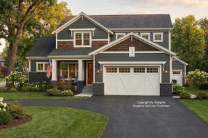 Bungalow Exterior - Front Elevation Plan #51-1372