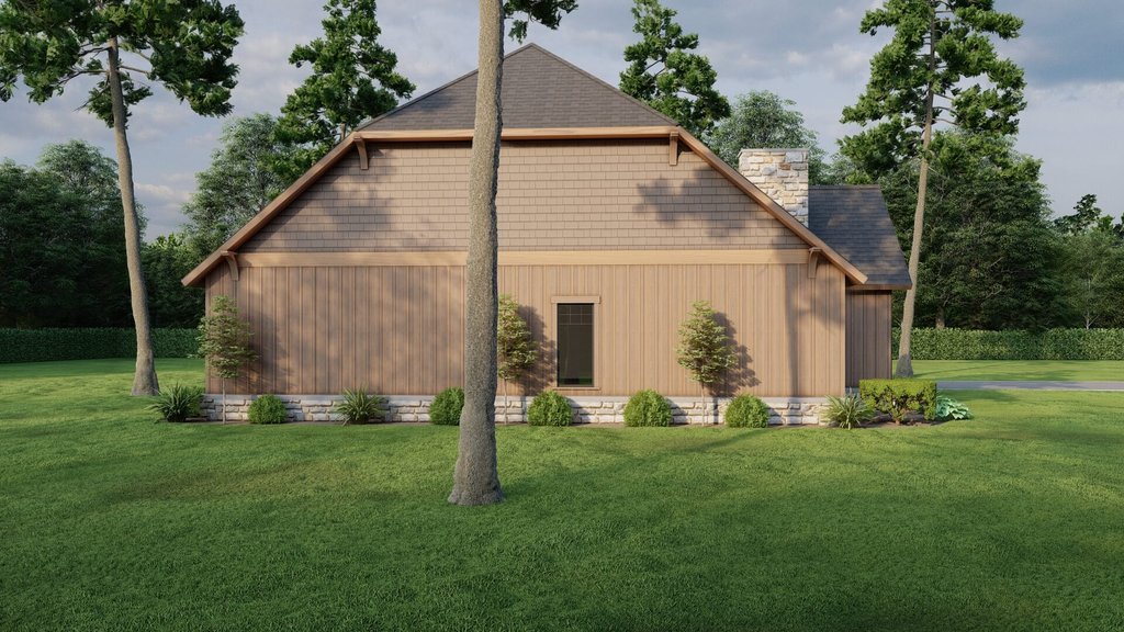 Craftsman Style House Plan - 3 Beds 2 Baths 2099 Sq/Ft Plan #17-2815 ...