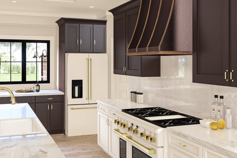 Home Plan - Interior - Kitchen 2 for Farmhouse House Plan #455-207 - 4 bed, 3.5 bath