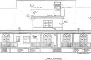 Southern Style House Plan - 4 Beds 4 Baths 3149 Sq/Ft Plan #37-105 