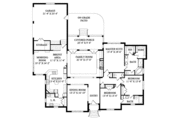 Colonial Style House Plan - 3 Beds 2.5 Baths 2636 Sq/Ft Plan #1054-2 