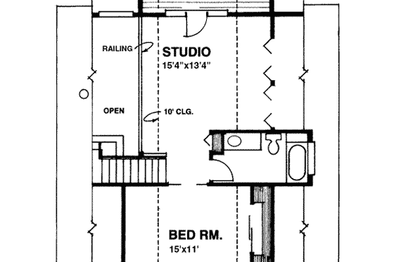 Photo 7 for Country House Plan #118-106 - 2 bed, 2 bath