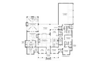 Southern Style House Plan - 4 Beds 3.5 Baths 3585 Sq/Ft Plan #1074-52 
