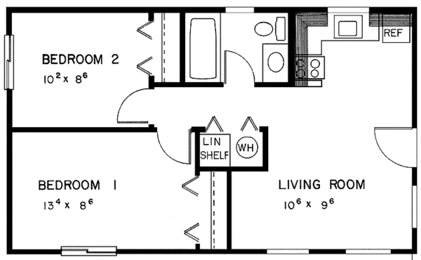 Architectural House Design - Country Floor Plan - Main Floor Plan #60-677