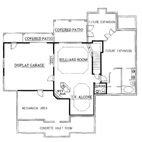 Architectural House Design - Optional Finished Basement (included)