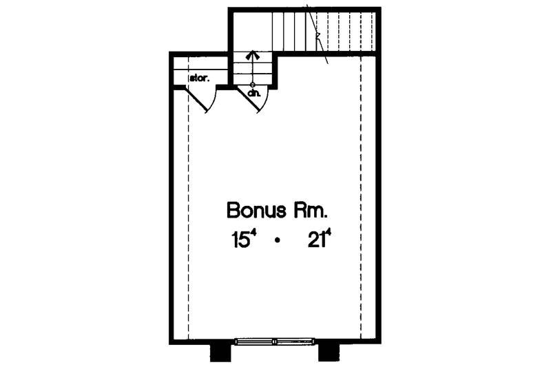 Home Plan - Floor Plan - Other Floor for Mediterranean House Plan #417-573 - 4 bed, 3.5 bath
