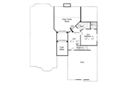 Traditional Style House Plan - 3 Beds 2 Baths 1975 Sq/Ft Plan #927-383 Floor 