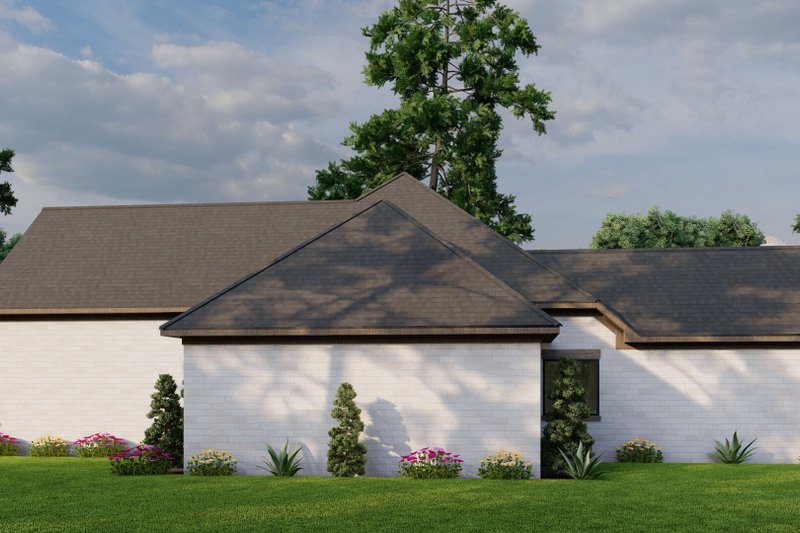Architectural House Design - Exterior - Other Elevation 1 for Traditional House Plan #923-37 - 4 bed, 3 bath