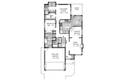 Ranch Style House Plan - 2 Beds 2 Baths 1392 Sq/Ft Plan #18-132 Floor 