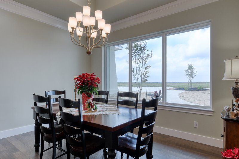 House Plan Design - Interior - Dining Room 1 for Modern House Plan #1110-40 - 5 bed, 4.5 bath