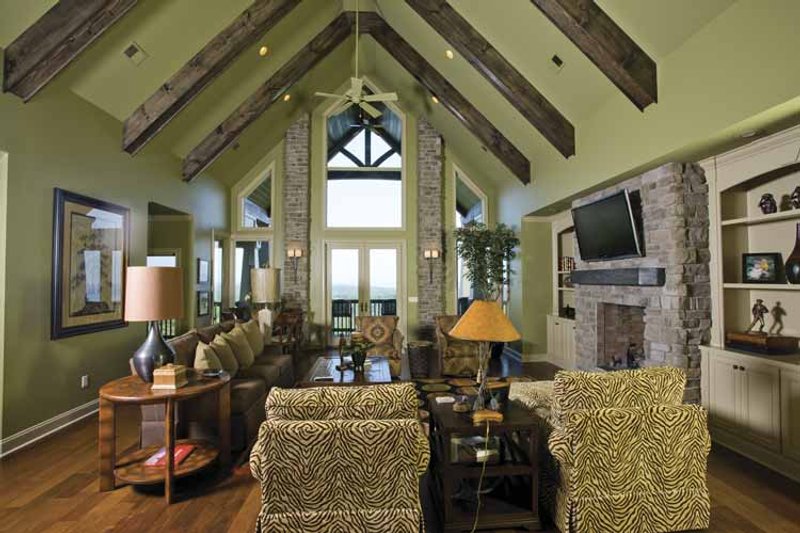 Architectural House Design - Interior - Family Room 2 for Traditional House Plan #17-3302 - 4 bed, 4.5 bath