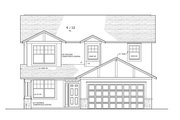 Traditional Style House Plan - 4 Beds 2.5 Baths 1810 Sq/Ft Plan #1058-21 