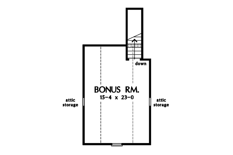 Architectural House Design - Floor Plan - Other Floor for Craftsman House Plan #929-824 - 4 bed, 3 bath