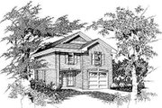 Cottage Style House Plan - 3 Beds 2.5 Baths 1272 Sq/Ft Plan #329-166 