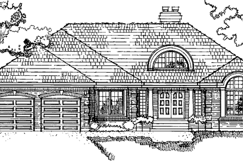 Home Plan - Exterior - Rear Elevation for Contemporary House Plan #47-1040 - 3 bed, 2.5 bath