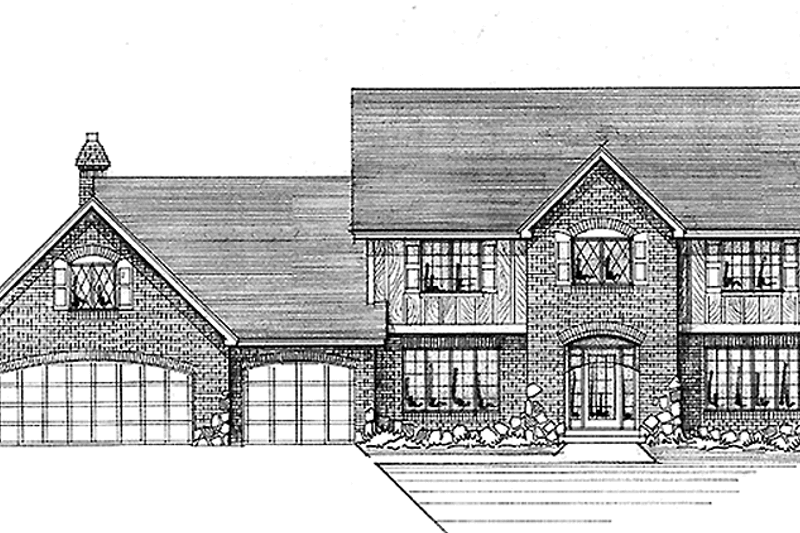 Dream House Plan - Country Exterior - Front Elevation Plan #51-942