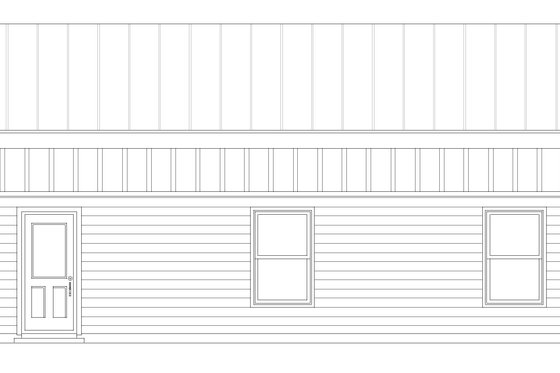 Exterior - Other Elevation for Contemporary House Plan #932-629, 0 bath