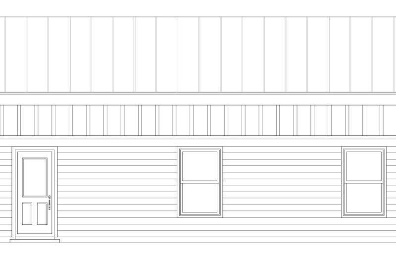 Architectural House Design - Exterior - Other Elevation for Contemporary House Plan #932-629, 0 bath
