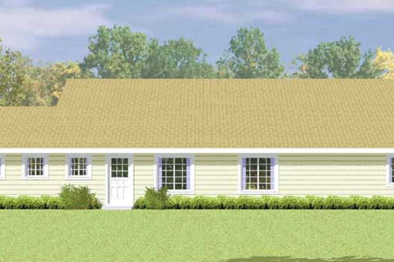 Dream House Plan - Country Exterior - Other Elevation Plan #72-1079