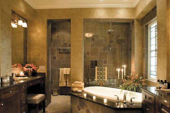 Interior - Bathroom for Mediterranean House Plan #930-315 - 4 bed, 3.5 bath