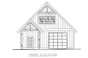 Traditional Style House Plan - 0 Beds 0 Baths 720 Sq/Ft Plan #117-551 
