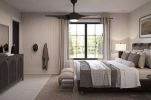 Interior - Bedroom 1 for Farmhouse House Plan #455-687 - 4 bed, 2.5 bath