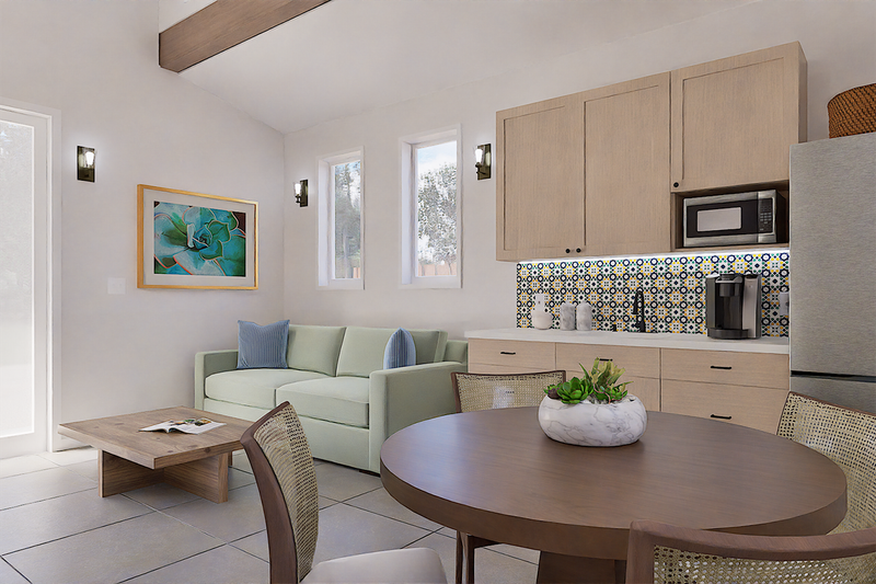 House Design - Interior - Other 1 for Modern House Plan #1099-11, 1 bath